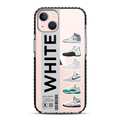 White Jordans iPhone 13 Stride Phone Case-Stride