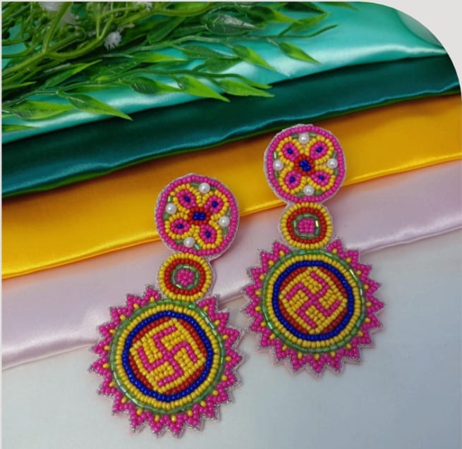 Beaded Ear hanging
