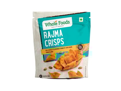 Whole Foods Deliciously Flavoured Crunchy | Rajma Crisps | 100G