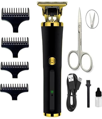 geemy Salon Grade Black Cordless Beard Trimmer With 45 minutes Runtime