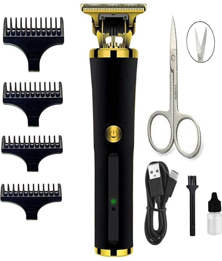 geemy Salon Grade Black Cordless Beard Trimmer With 45 minutes Runtime