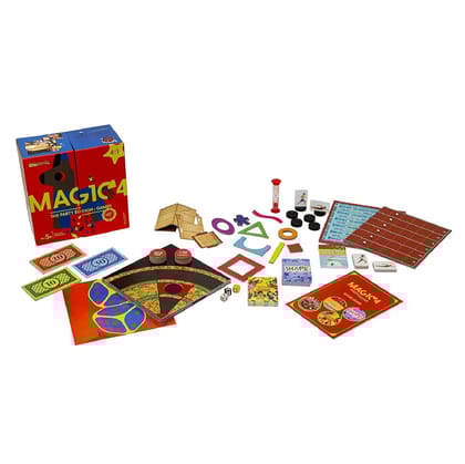 Magic4 The Party Edition Games, 4 in 1 Games