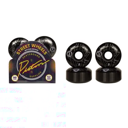 Piston Skateboard Wheels 52mm/Diagram