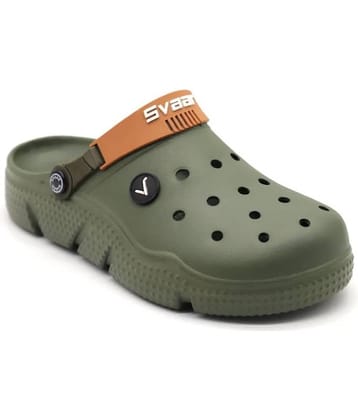 Svaar - Olive Men's Clogs