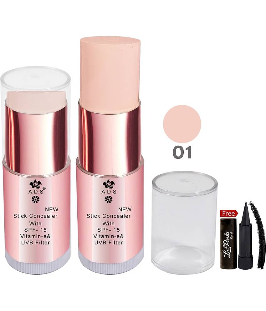 ADS Contour & Highlight-01 Stick Concealer Rose Ivory SPF 15 mL