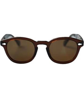 Creature - Brown Round Sunglasses ( Pack of 1 )