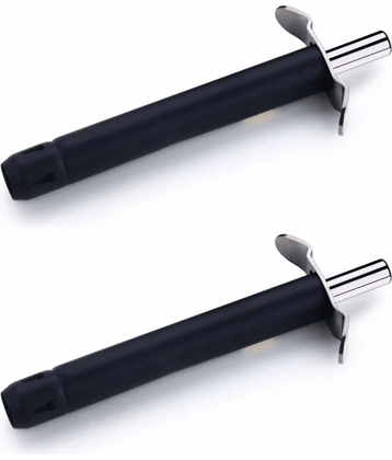 MAGICSPOON Black Stainless Steel Kitchen Gas Stove Lighter ( Pack of 2 )