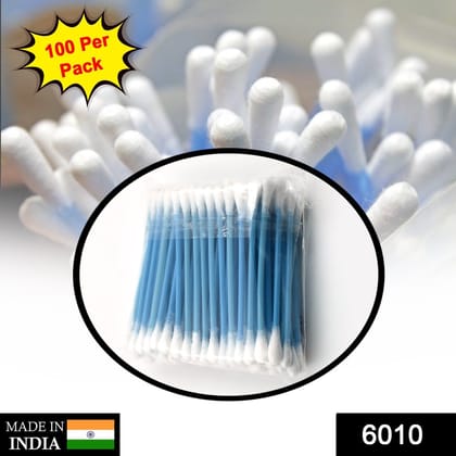 Small Cotton Buds for ear cleaning, soft and natural cotton swabs (100 per pack)