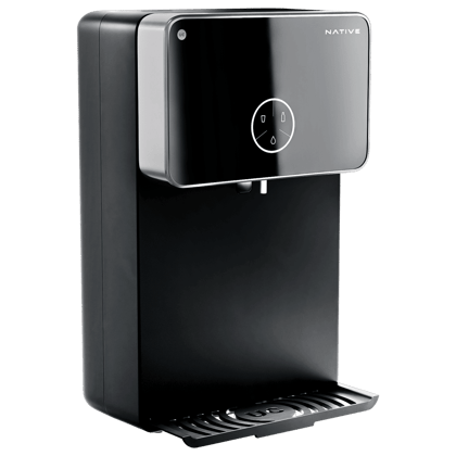 Native by UC M2 8L RO + UV + Copper + Alkaline + Minerals Water Purifier with Thin Film Composite Reverse Osmosis Membrane (Black) *(open box inventory)