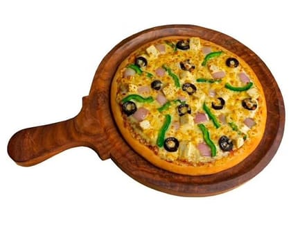Paprika paneer pizza