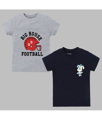 ETCHED DESIGN Pack of 1 Boys Cotton Polo T-Shirt ( Multicolor )