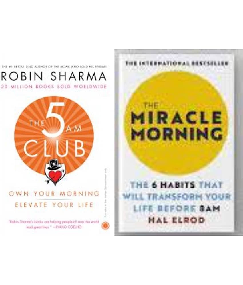 The Miracle Morning AND The 5AM Club ( Paperback, English)  (Paperback, ROBIN SHARMA)