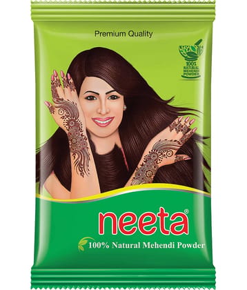 Neeta Mehendi Powder 500g, 100% Natural Henna Mehandi Powder for Hair, Hand & Feet