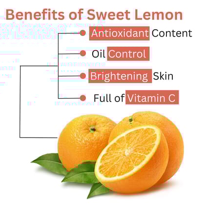 LEvee Sweet Lemon Peel Facepack for Men & Women for Lightening Dark Spots. (100gm)