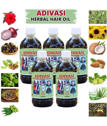 Growkesh - Damage & Repair Bhringraj Oil 500 ml ( Pack of 5 )