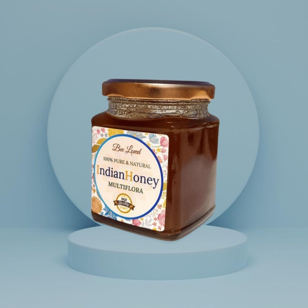 IndianHoney A Unique Blend Of Nectar Multi Flora Natural Honey For A Rich, Balanced Flavour