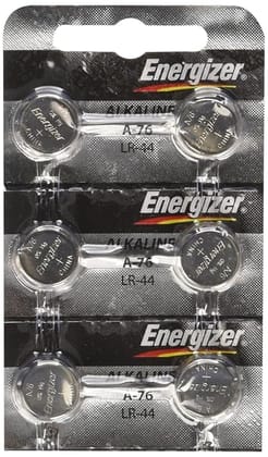 Energizer LR44 1.5V Button Cell Battery x 6 Batteries (Replaces: LR44 CR44 SR44 357 SR44W AG13 G13 A76 A-76 PX76 675 1166a LR44H V13GA GP76A L1154 RW82B EPX76 SR44SW 303 SR44 S303 S357 SP303 SR44SW) "Energizer Brand Name Batteries" AD