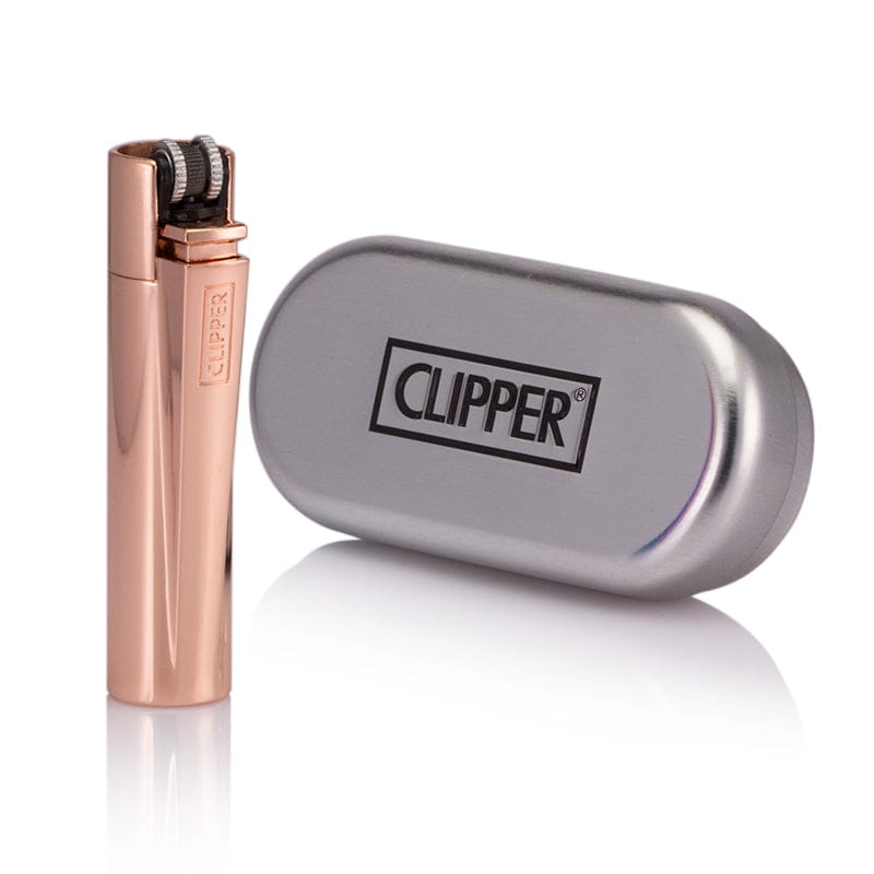 CLIPPER Metal Lighter - Rose Gold-MATTE