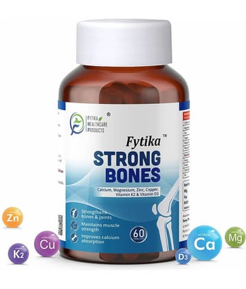Fytika Strong Bones With Calcium And Vitamin D2 60 No.S