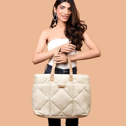 Jet Set CEO Bag Beige-Beige