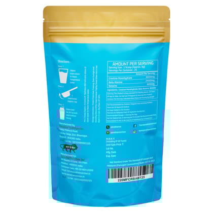 Myfitness CBB H2O | Creatine Monohydrate | Beta Alanine | Betaine | 150g