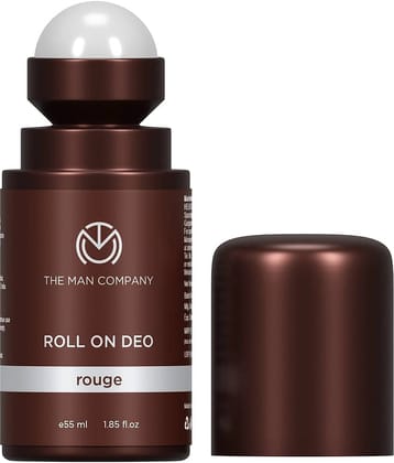 The Man Company ROUGE Roll On Deo for Men 55ml Deodorant Roll-ons for Men 55 ml ( Pack of 1 )