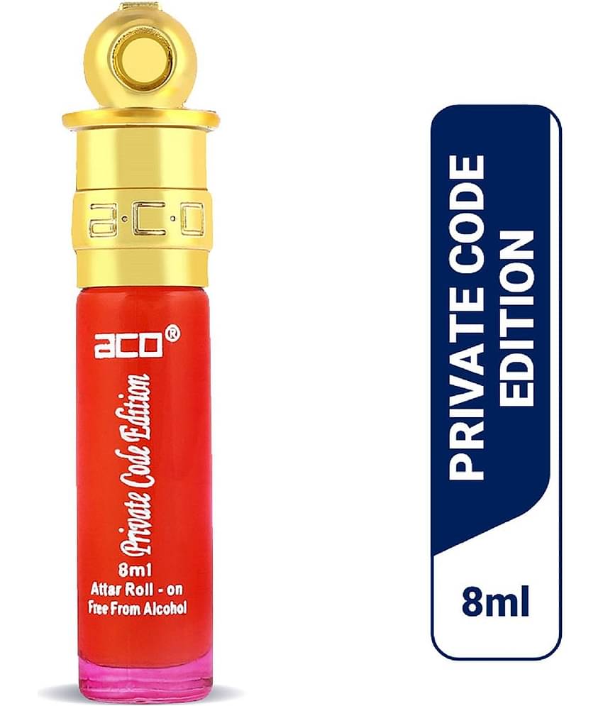 aco perfumes PRIVATE CODE EDITION Concentrated  Attar Roll On 8ml
