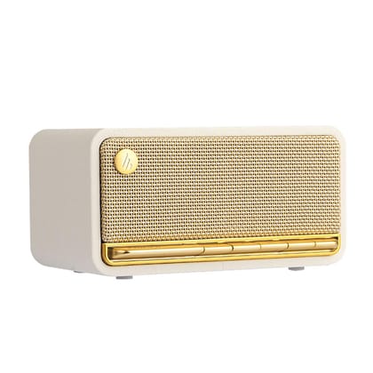 Edifier MP230 Tabletop Wireless Speaker with Stereo Sound for Outdoor Travel, 9-Hour Playtime- White