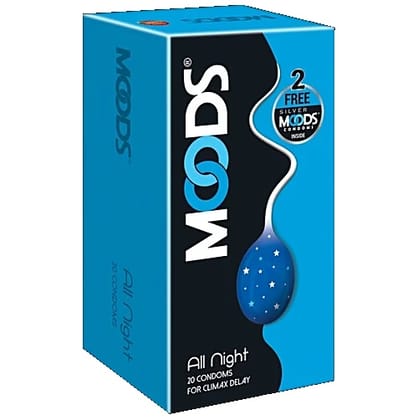 Moods Condoms - All Night, 20 pcs