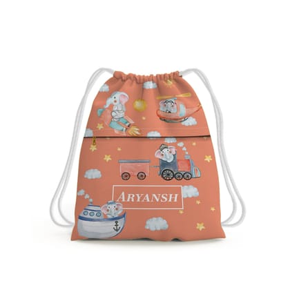 Captain Ellie Swim Bag (kids)-Orange / Toddlers [2-4 Years] / No
