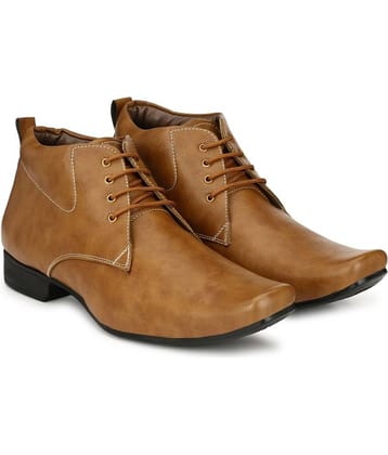John Karsun - Tan Men's Oxford Formal Shoes