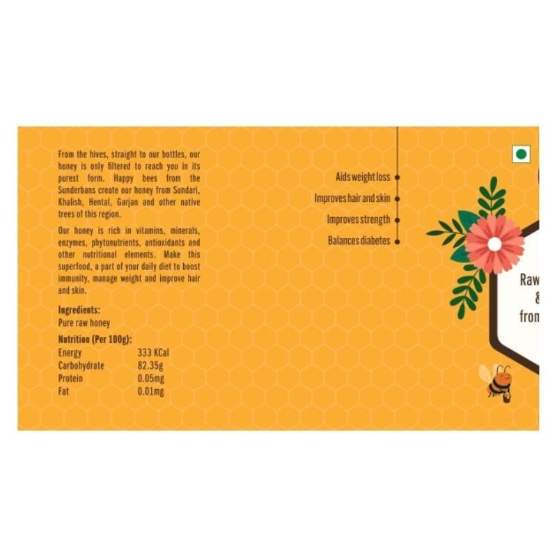 Desi Honey | From the Sunderbans | Raw & Unprocessed | 100% Pure