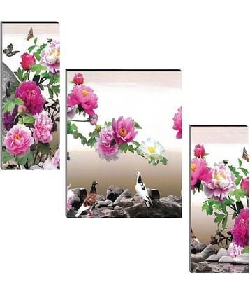 Indianara - Floral Painting Without Frame