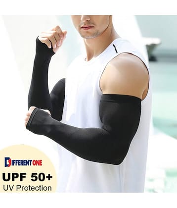 D1 DIFFERENT ONE Black Polyester Men's UV Protection Gloves ( Pack of 1 )