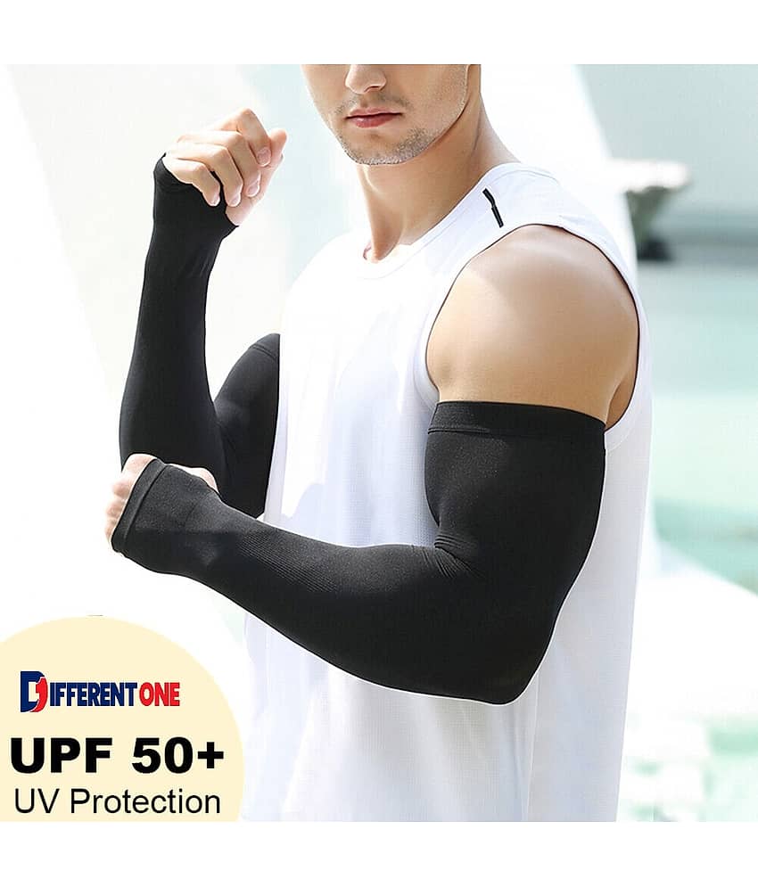 D1 DIFFERENT ONE Black Polyester Men's UV Protection Gloves ( Pack of 1 )