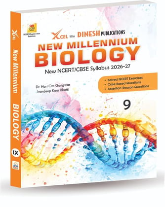New Millennium Biology � Class 9 (2026�27 Edition) Paperback � 12 February 2026 [Paperback] [Oct 30, 2024] Dinesh Publication Pvt. Ltd.