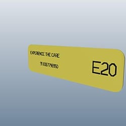 CAUTION STICKER WITH QR CODE AND E20 MARK - HUNK 250 LATAM| MAVRICK| THUMBSUP THUNDERWHEEL| XTREME 250 NEPAL BANGLADESH| XTREME 250R - 87570ACJ000S