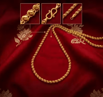 Premium Quality Gold-Plated Traditional Daily Wear Chain for Men & Women