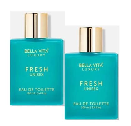 BELLAVITA FRESH UNISEX  Eau De Parfum, 100ml Pack of 2 
