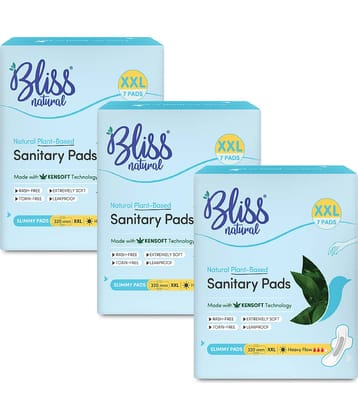 BLISSNATURAL Cottony XXL Maxi Regular Sanitary Pad