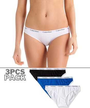 C K Underwear - Women Pack Of 3 Briefs-M