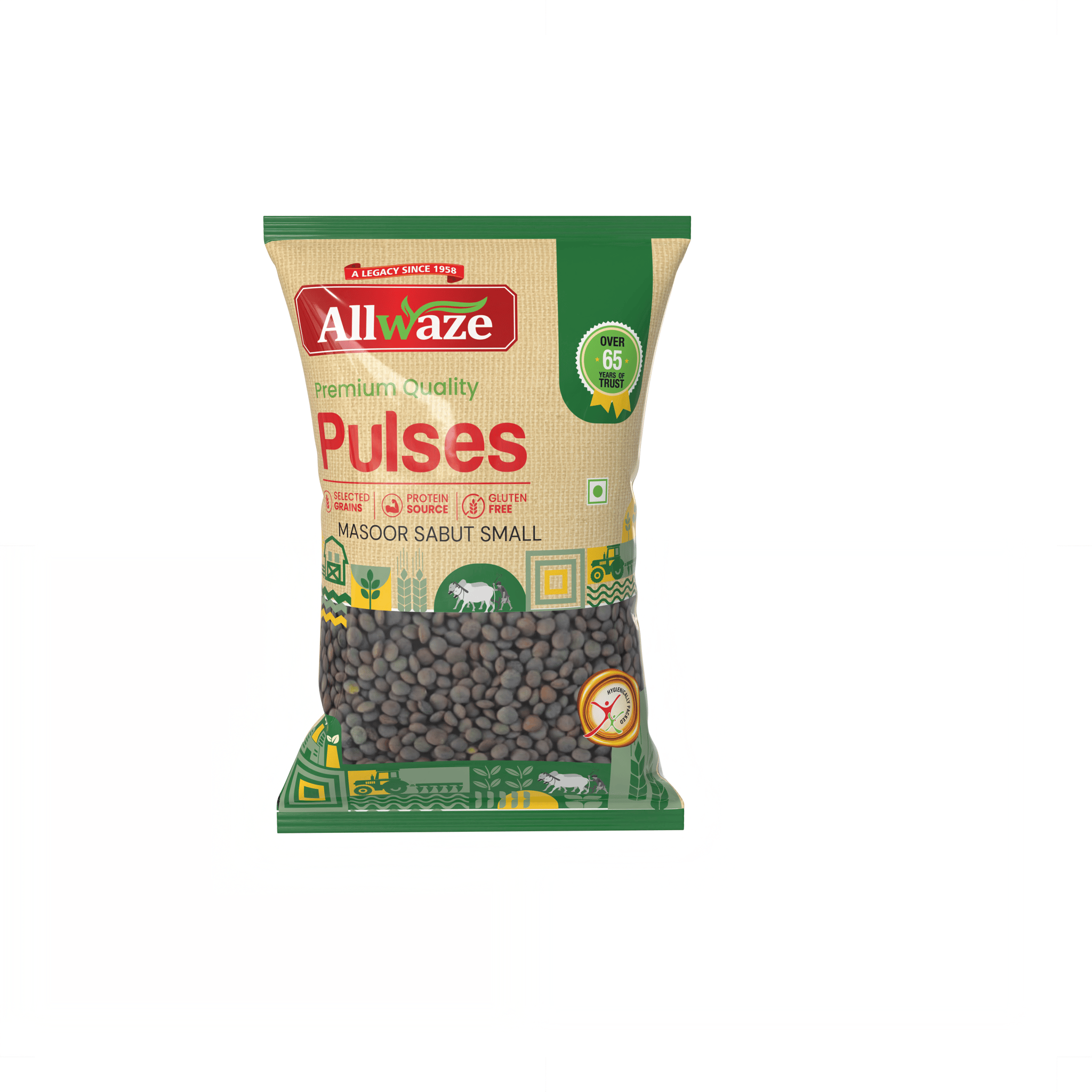 Allwaze Masoor sabut small 1kilogram