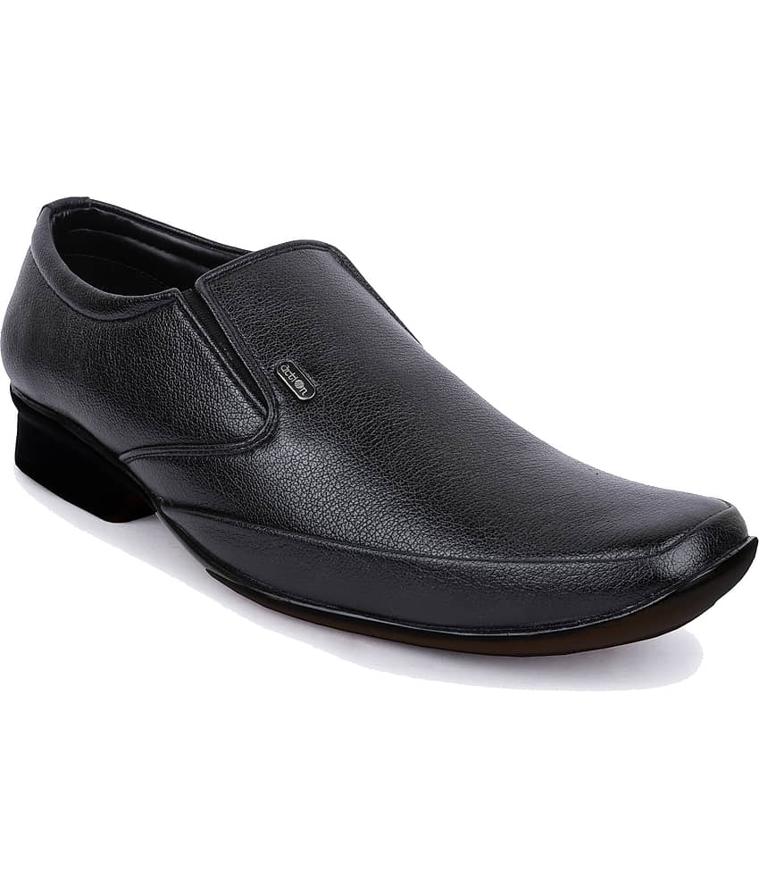Action - Black Men's Slip On Formal Shoes