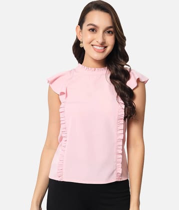 ALL WAYS YOU Women's Polyester Regular Top ( Pink )