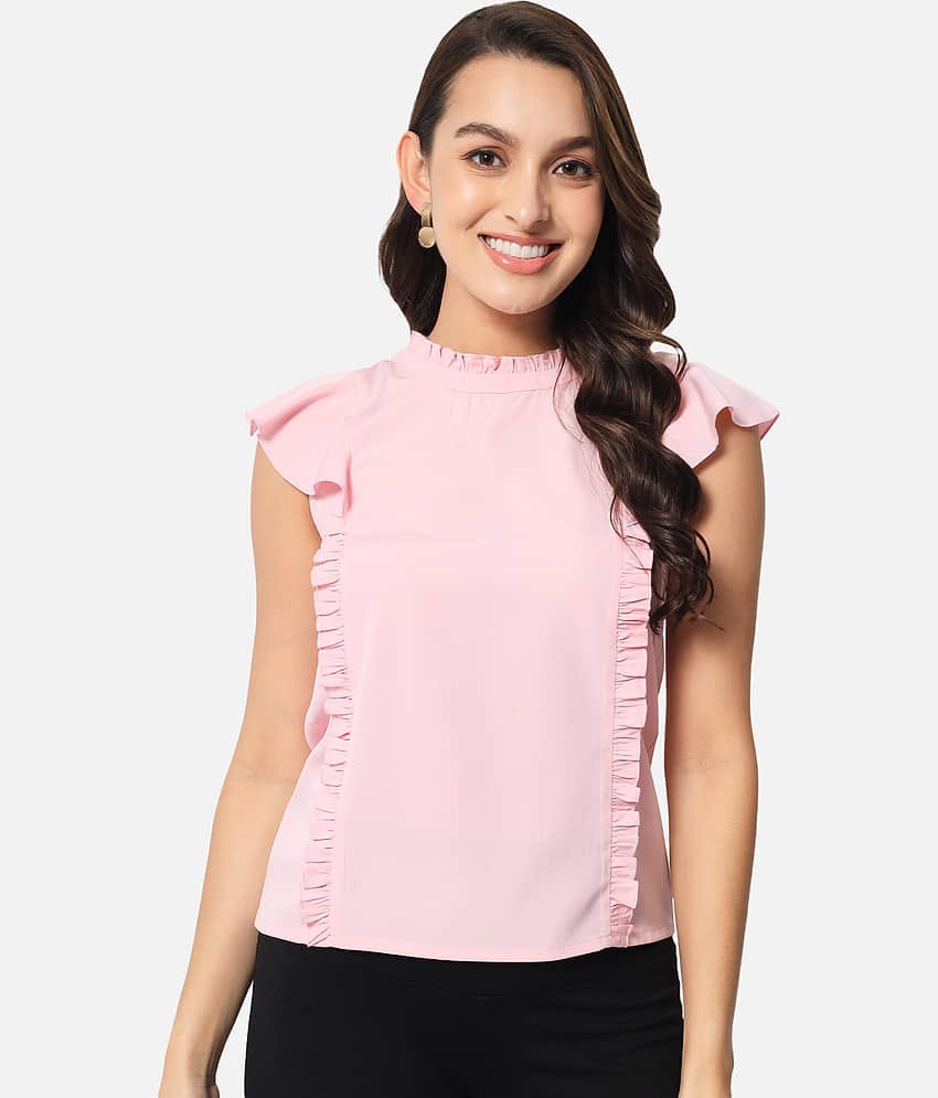 ALL WAYS YOU Women's Polyester Regular Top ( Pink )