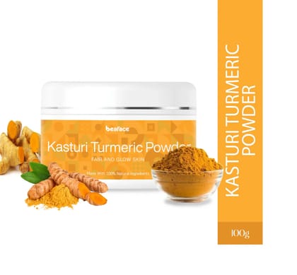 Kasturi-turmeric-powder-hydrates-soothes-dry-skin-bleaching