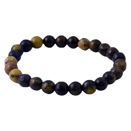 Yellow Serpentine Bracelet Healing and Vastu, Meditation, Protection Stylish Bracelet for Girls/Boys/Women(KI_150)  by Krishna Impex