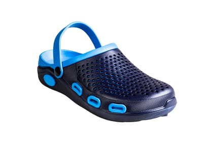 Strap On Gents Navy / Sky Blue Sandal EVA-Navy/Sky Blue / 7