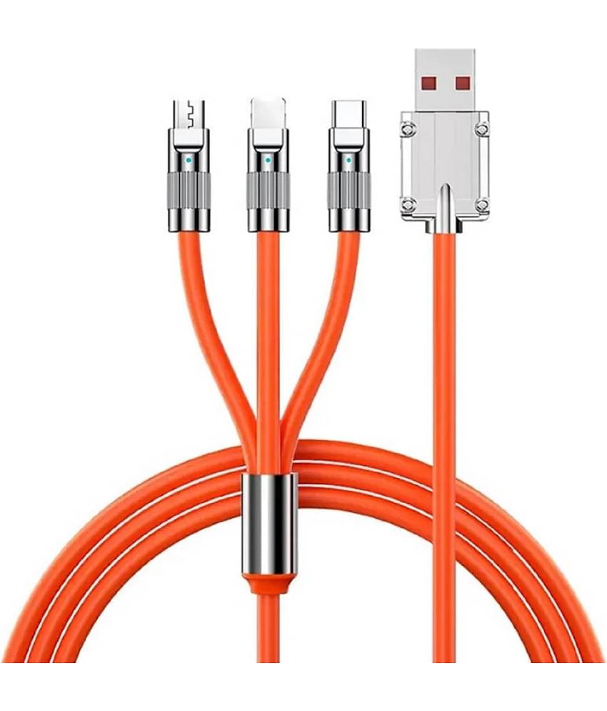 Life Like Orange 5 A Multi Pin Cable 1.2 Meter