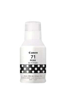 Canon PIXMA GI71 PGBlack Ink bottle Compatible for G1020,G2020,G3020,G2060,G3060, G1737,G2770,G3770,G4770, G1730,G2730,G3730